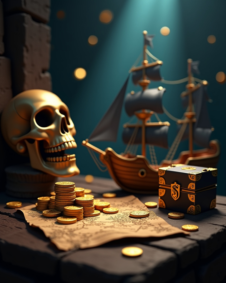 Pirate's Bounty pokie at Royal Reels